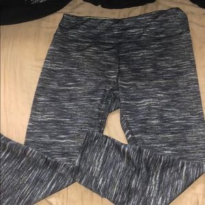 Grey, Neon Work-Out 3/4 leggings